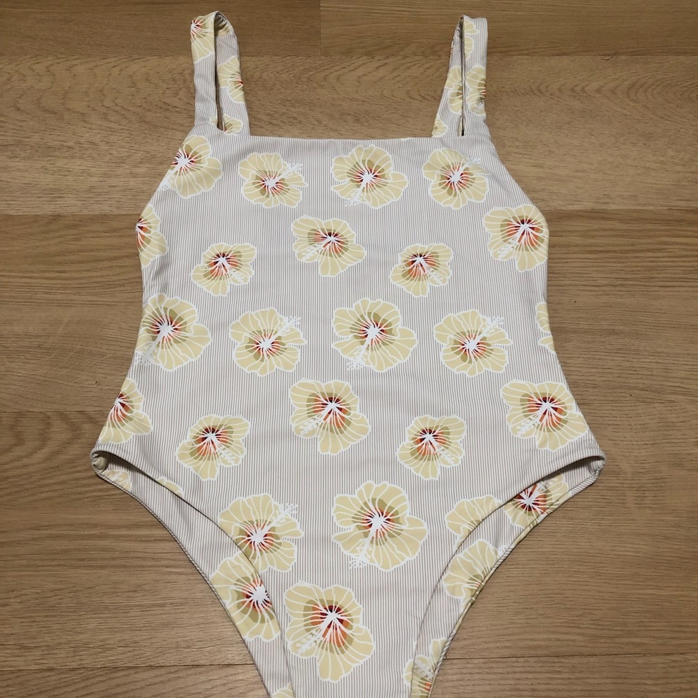 Benoa Yellow Hapa One piece